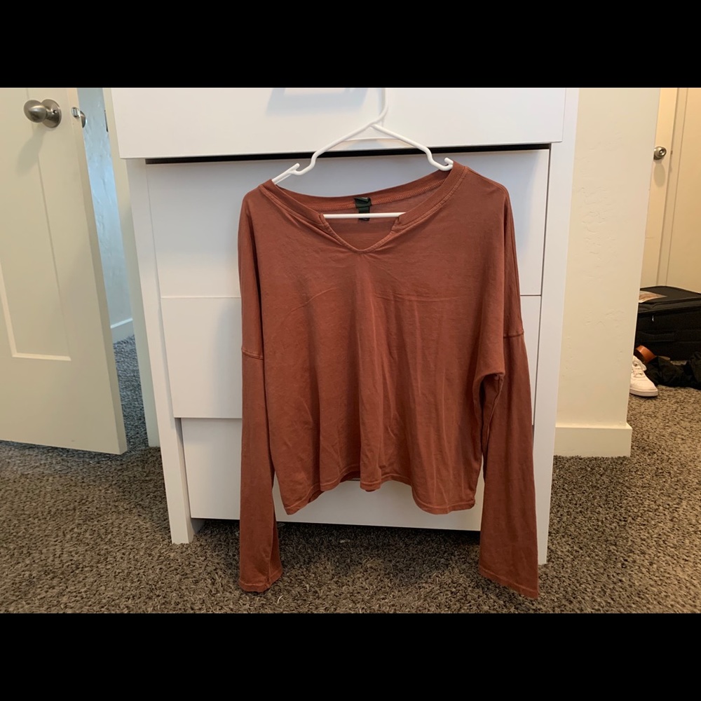 Casual long sleeve t